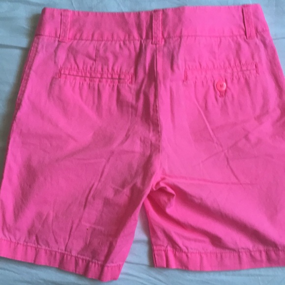 J. Crew 100% cotton pink shorts women’s size 00 - Picture 3 of 5